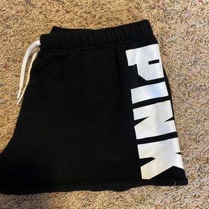 PINK sweat shorts